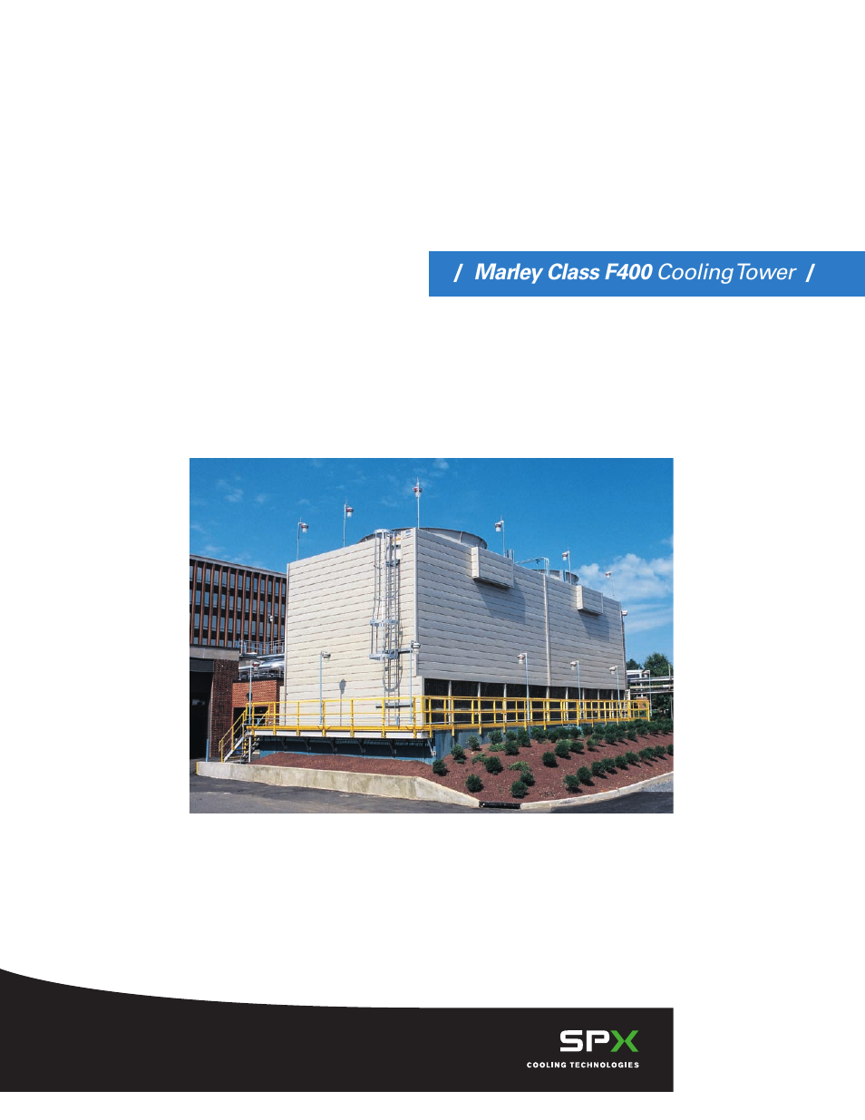 SPX Cooling Technologies F400 User Manual | 8 pages