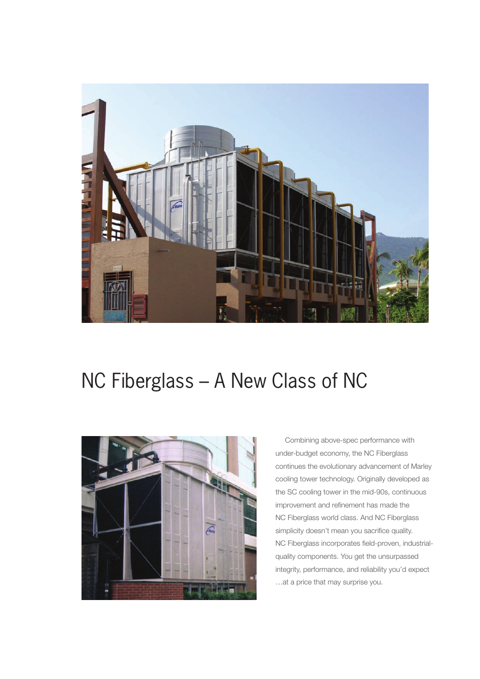 Nc fiberglass – a new class of nc | SPX Cooling Technologies Marley NC NCF-06 User Manual | Page 3 / 8