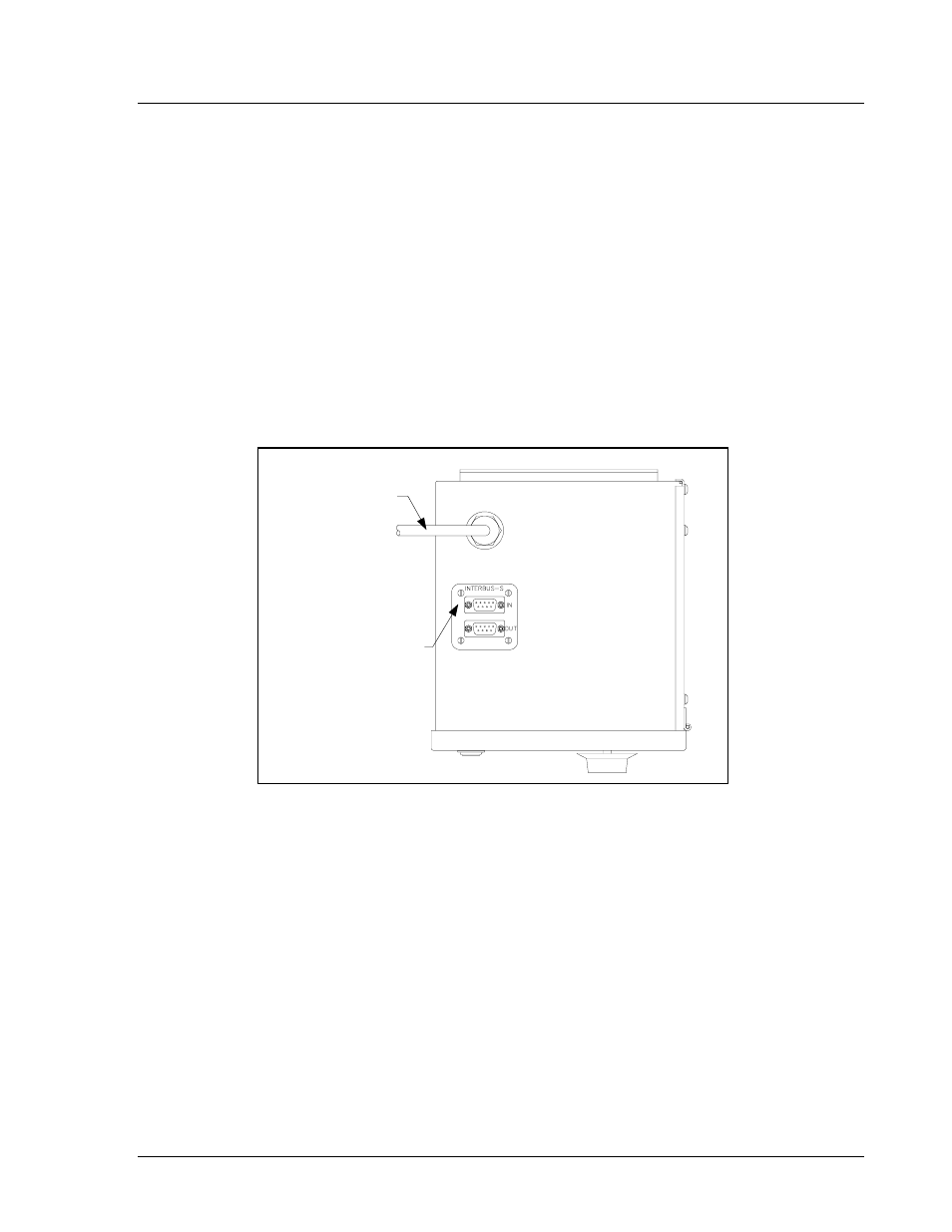Top and bottom panel, Top and bottom panel -3, Ac power cord -3 interbus-s i/o connector -3 | Figure 3-2. top panel view -3 | SPX Cooling Technologies CS4000 User Manual | Page 30 / 106