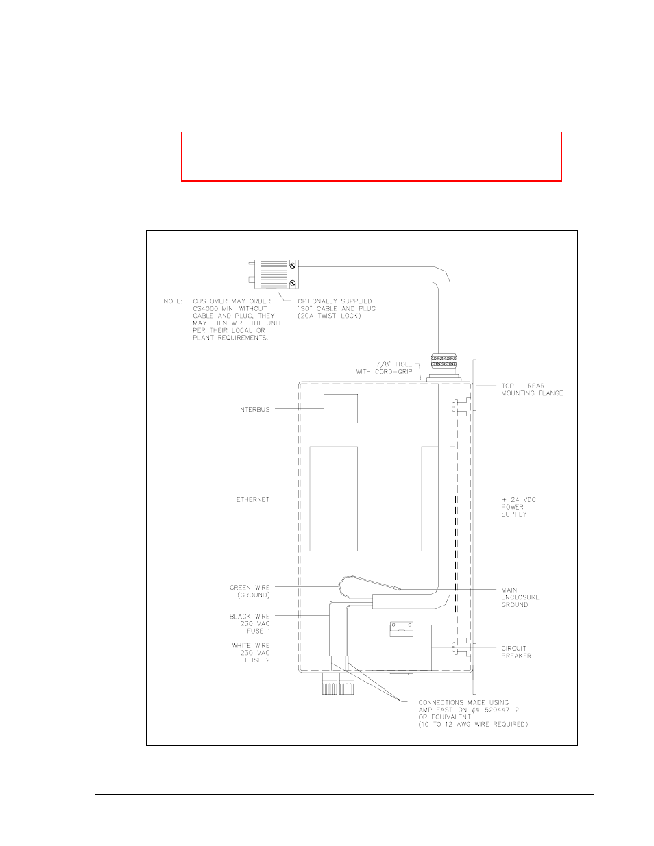 Power and connection requirements, Power and connection-requirements -3, Figure 4-2. power/connection requirements -3 | Power and connection-requirements | SPX Cooling Technologies CS4000 User Manual | Page 48 / 106