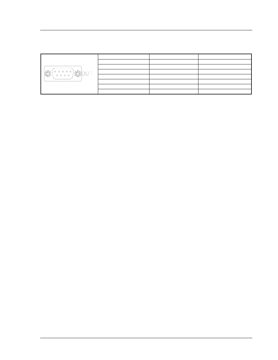 Interbus-s "out" connector, Interbus-s “out” connector -13, Interbus-s “out” connector | SPX Cooling Technologies CS4000 User Manual | Page 58 / 106