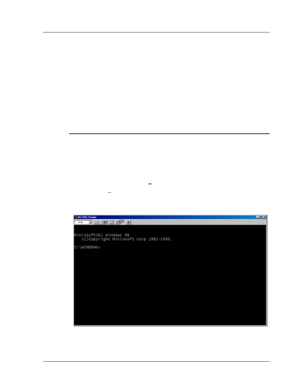 Figure 5-21. opening the command prompt window -23, E procedure 5-5 to | SPX Cooling Technologies CS4000 User Manual | Page 82 / 106