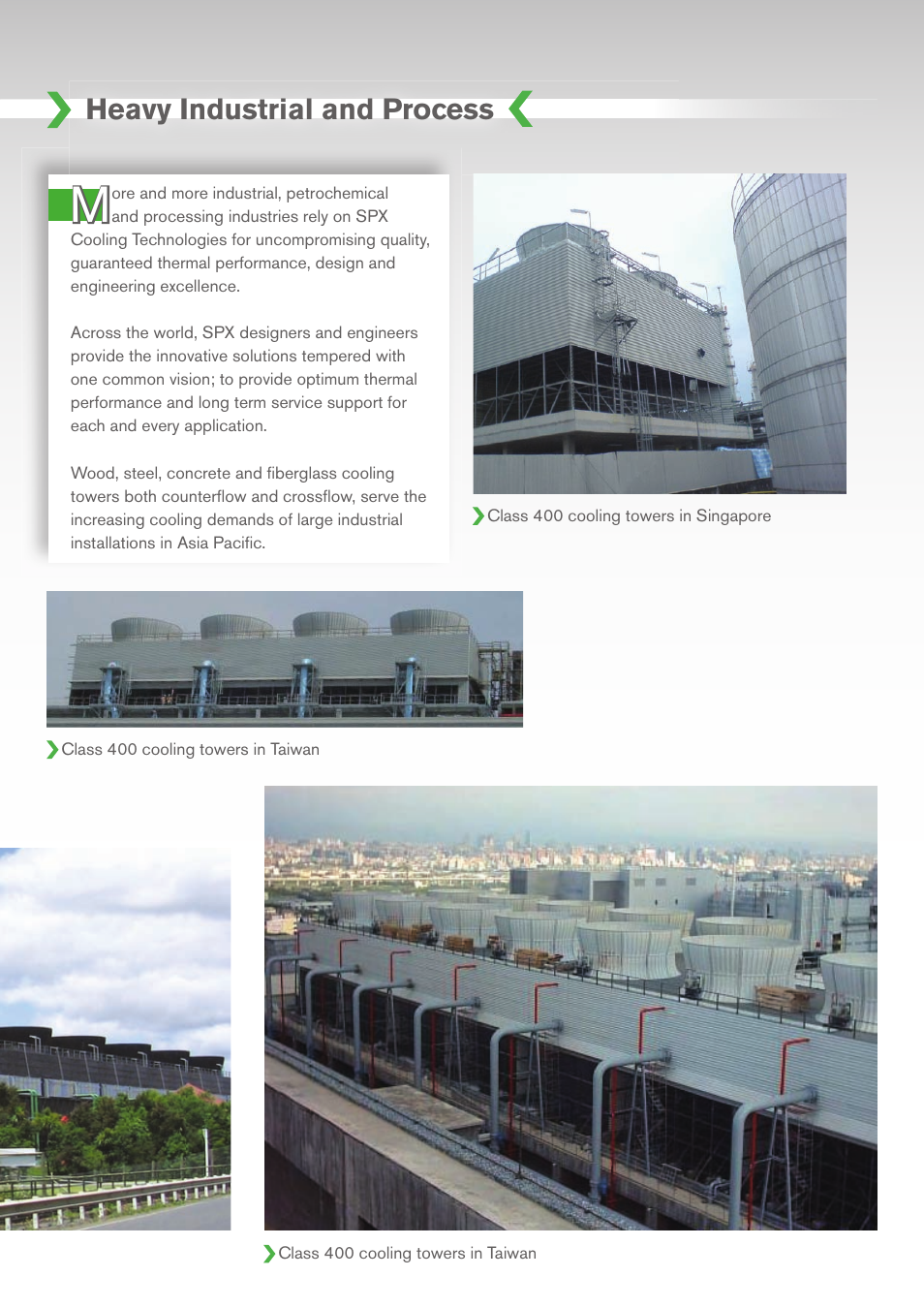Heavy industrial and process | SPX Cooling Technologies SPXM-08 User Manual | Page 5 / 16