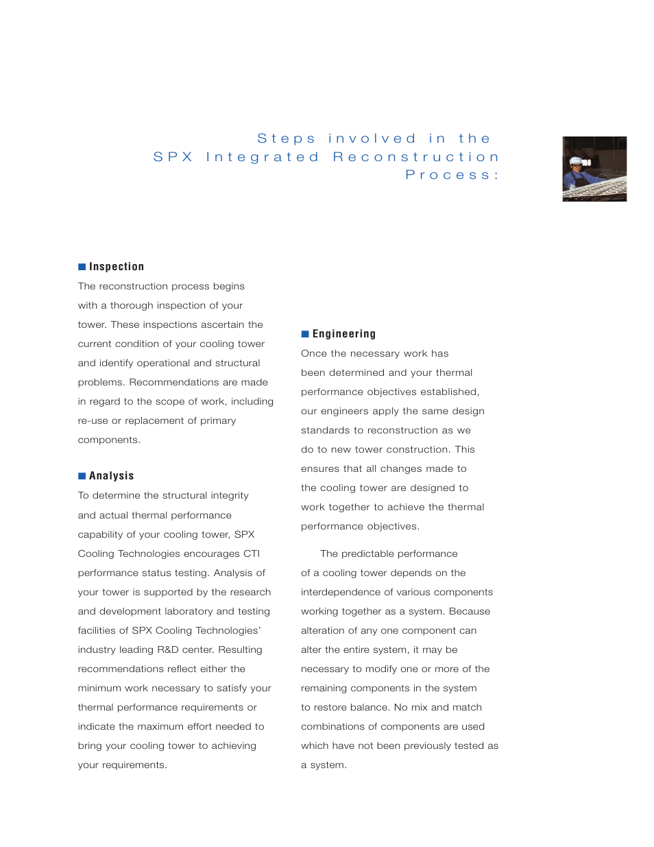 SPX Cooling Technologies Recon-07 User Manual | Page 8 / 12