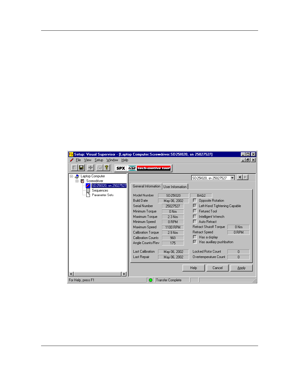 Using visual supervisor setup | SPX Cooling Technologies SD25 User Manual | Page 17 / 34