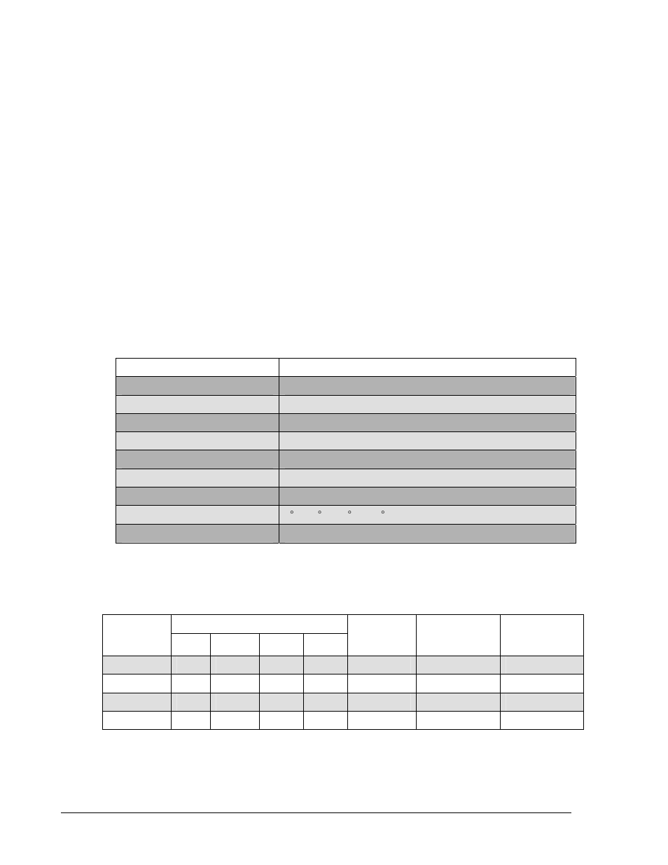 Specifications and parts, Specifications | SPX Cooling Technologies SD25 User Manual | Page 30 / 34