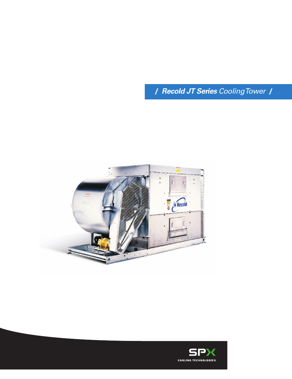 SPX Cooling Technologies Recold JT Series User Manual | 4 pages