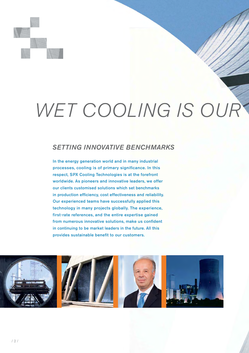 Wet cooling is our | SPX Cooling Technologies Marley BA-07011 User Manual | Page 2 / 12