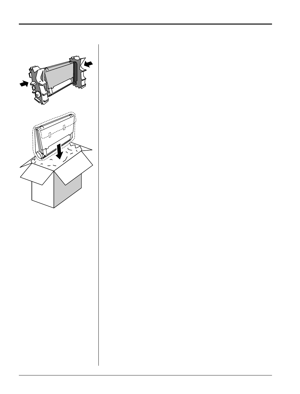 Packing the typewriter | Smith Corona Cassette Player User Manual | Page 8 / 8