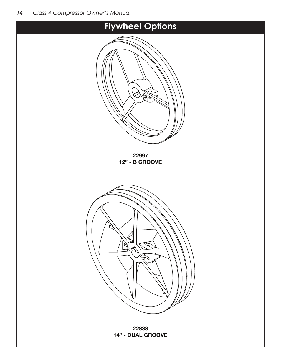 Optional head unloader, Flywheel options | Stellar Industries V480 User Manual | Page 18 / 30