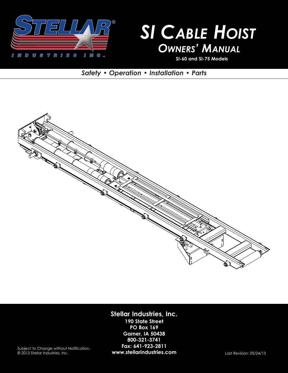 Stellar Industries SI-60 User Manual | 94 pages