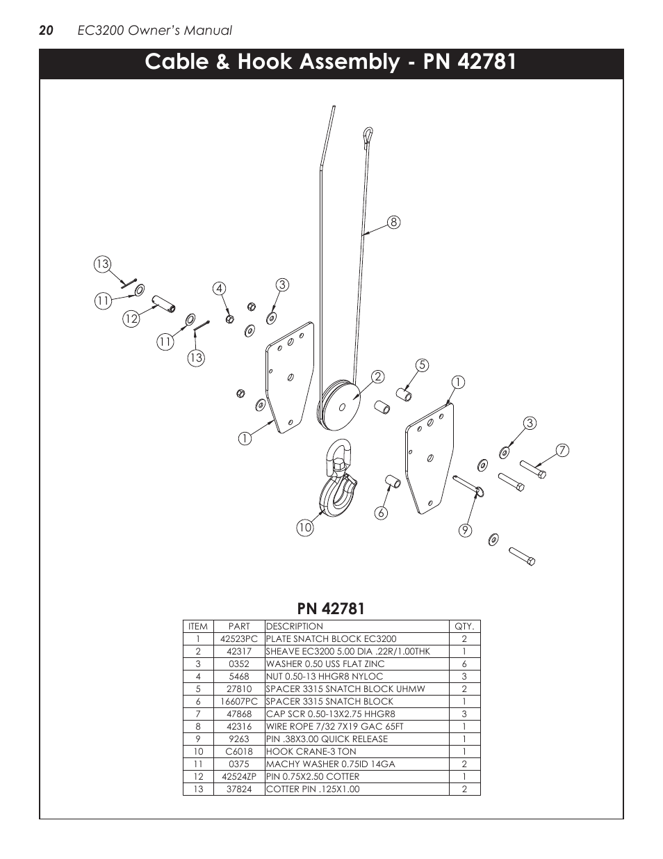 Stellar Industries CRANE EC3200 User Manual | Page 24 / 28