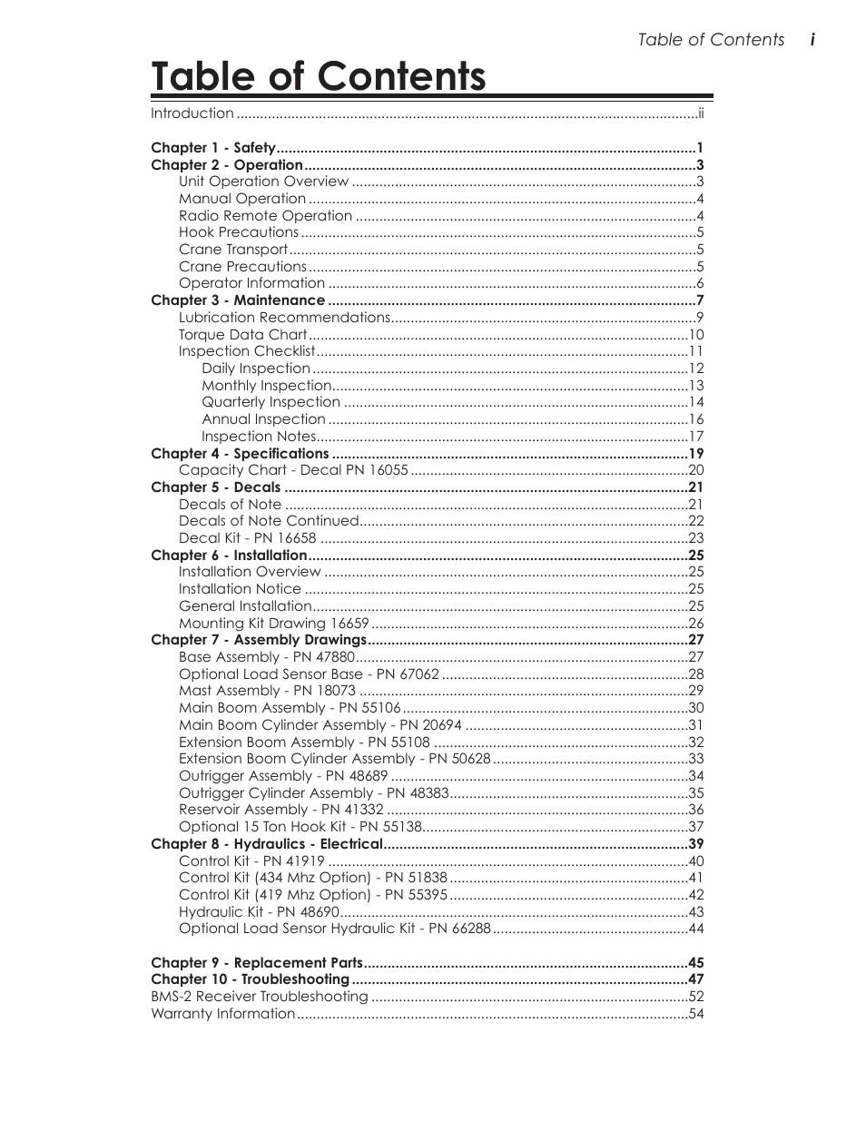 Stellar Industries 28000 User Manual | Page 3 / 58