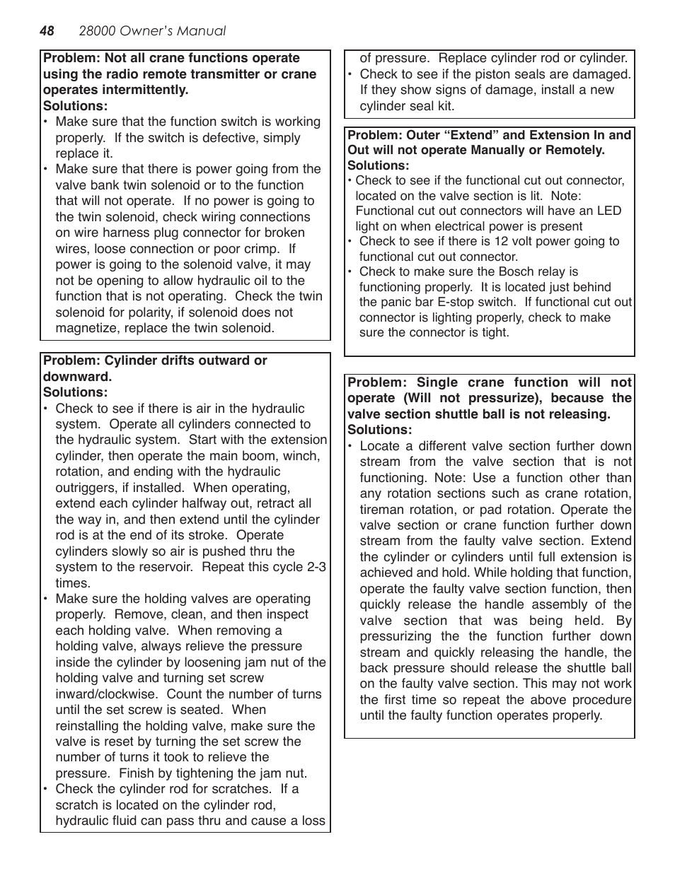 Stellar Industries 28000 User Manual | Page 52 / 58