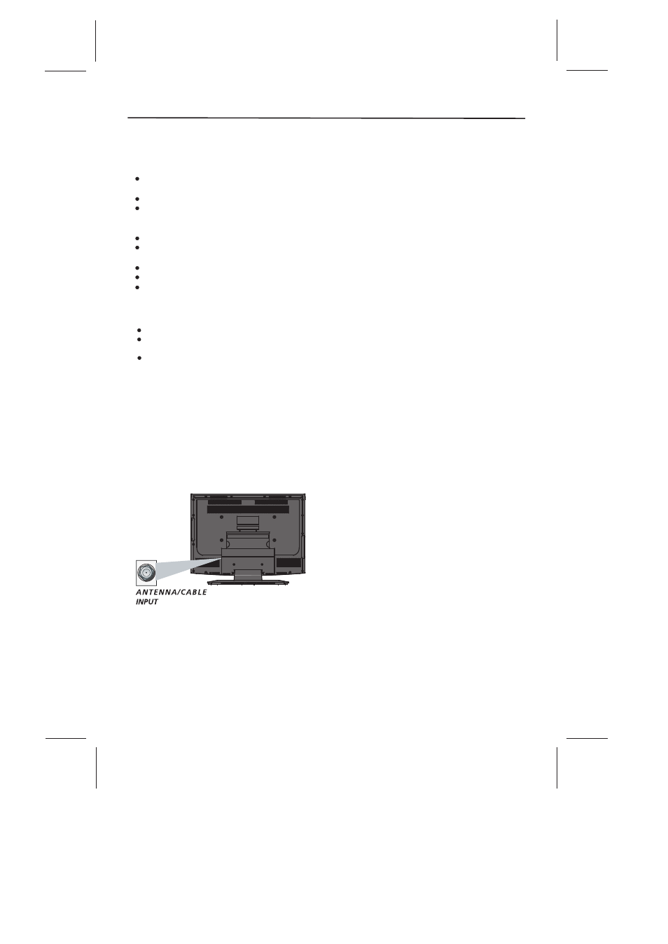 Connections and setup | Skyworth SLTV-26L16A-2 User Manual | Page 7 / 37