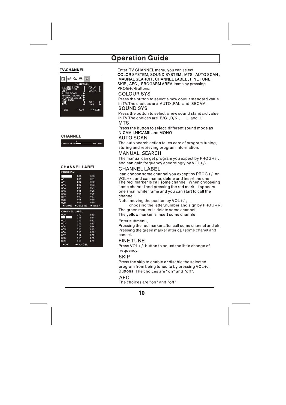Skyworth LCD-22L5F User Manual | Page 11 / 14