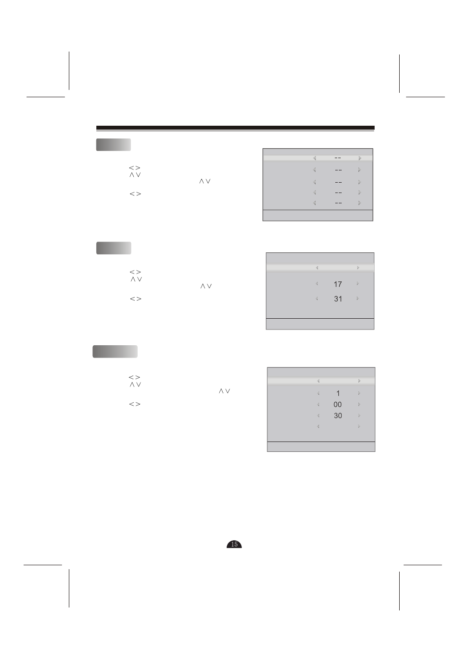 Clock close on time | Skyworth LCD-42L29-FHD User Manual | Page 17 / 22