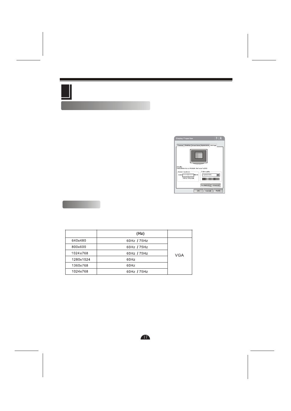 Pc setting | Skyworth LCD-42L29-FHD User Manual | Page 19 / 22