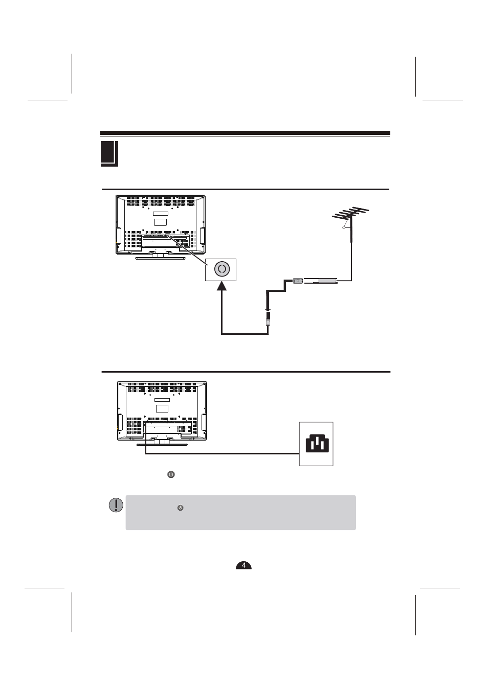 Installation and connection | Skyworth LCD-42L29-FHD User Manual | Page 6 / 22