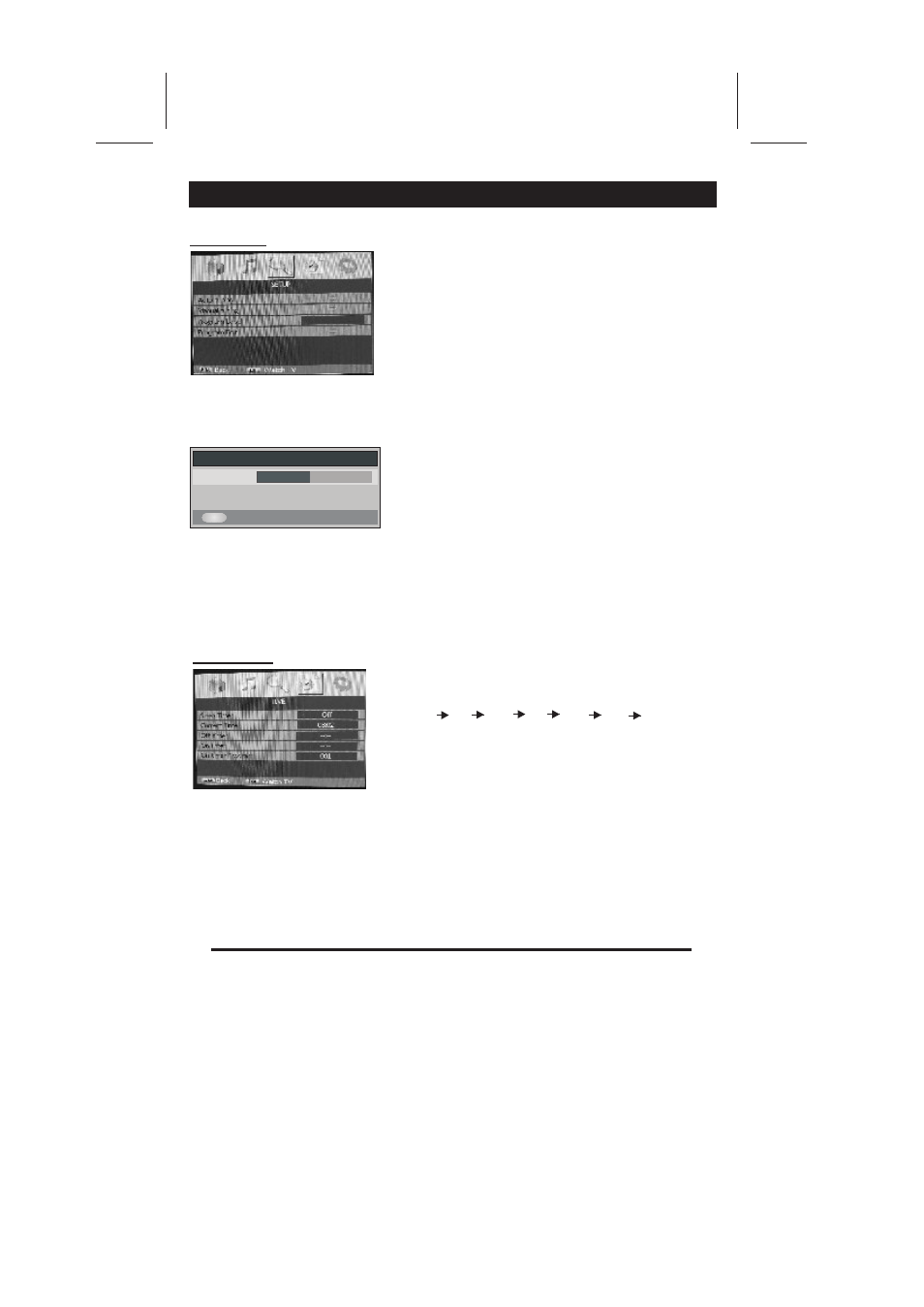 Analog menu screens | Skyworth 37L16 User Manual | Page 14 / 18