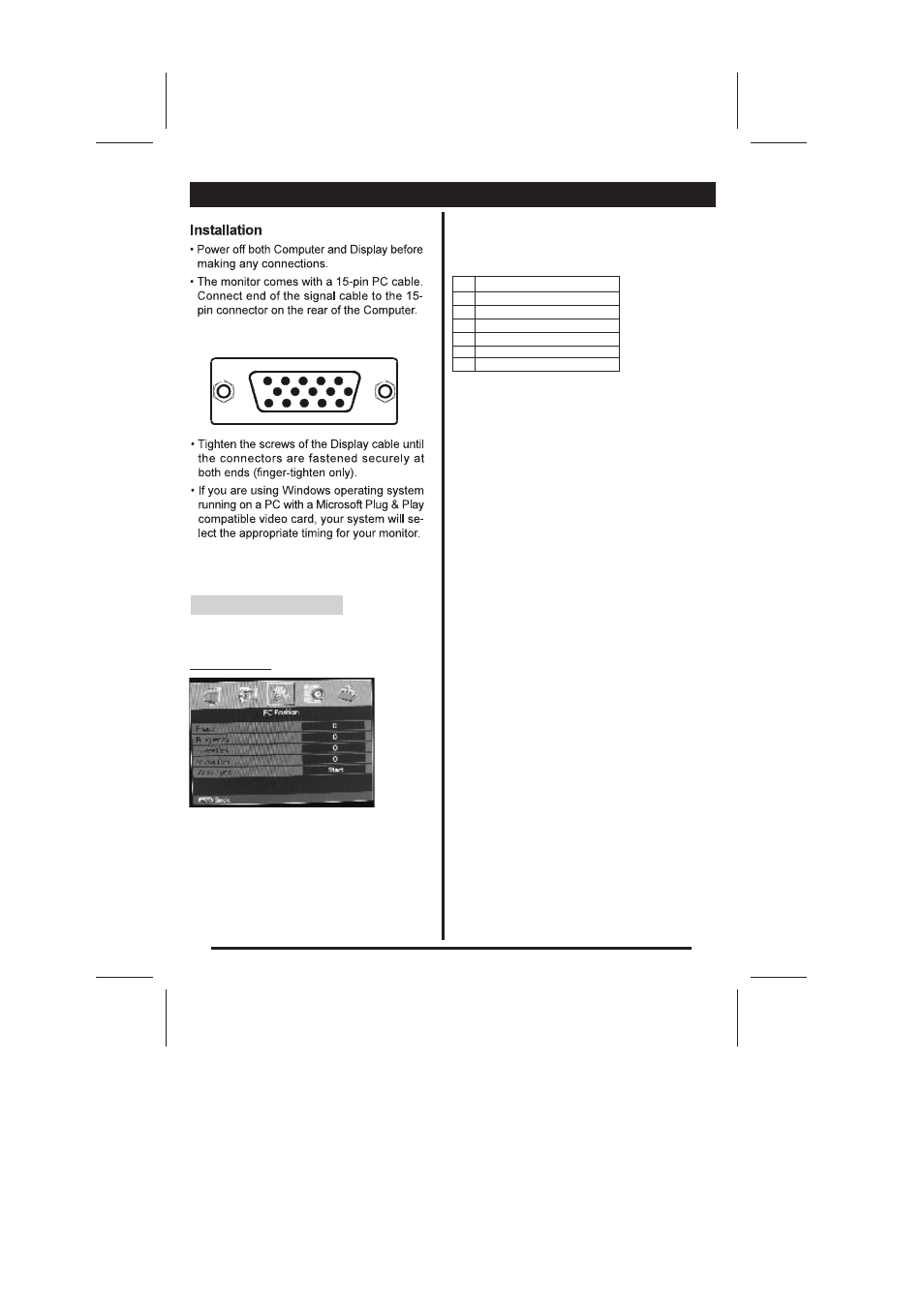 Pc mode | Skyworth 37L16 User Manual | Page 16 / 18