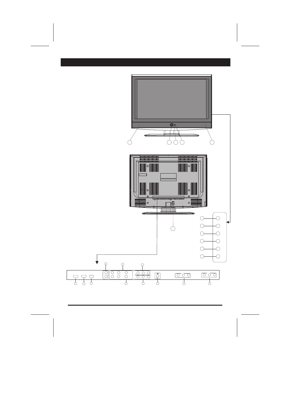 Functional parts | Skyworth 37L16 User Manual | Page 6 / 18