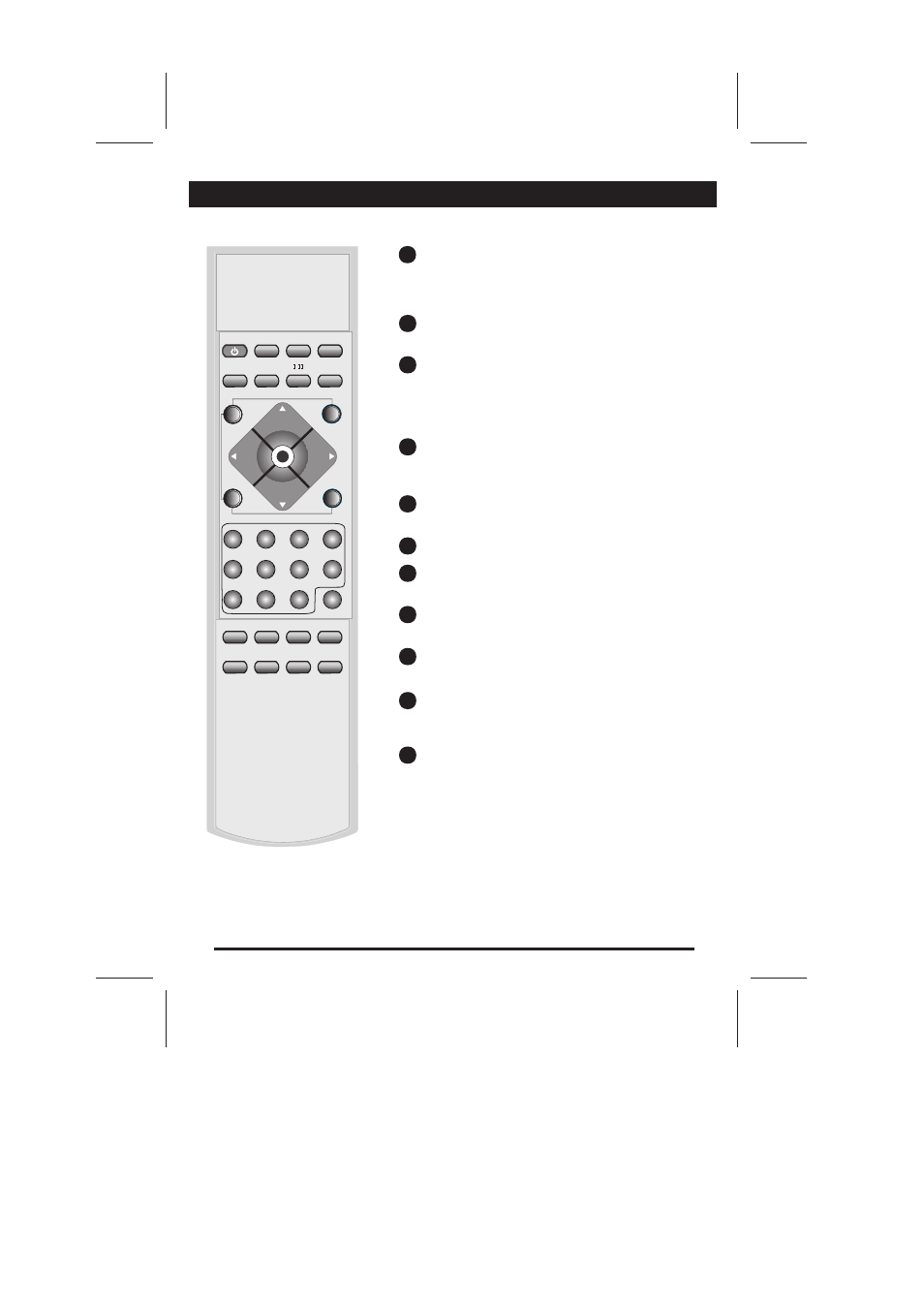 Operation instructions, Remote control unit | Skyworth 37L16 User Manual | Page 9 / 18