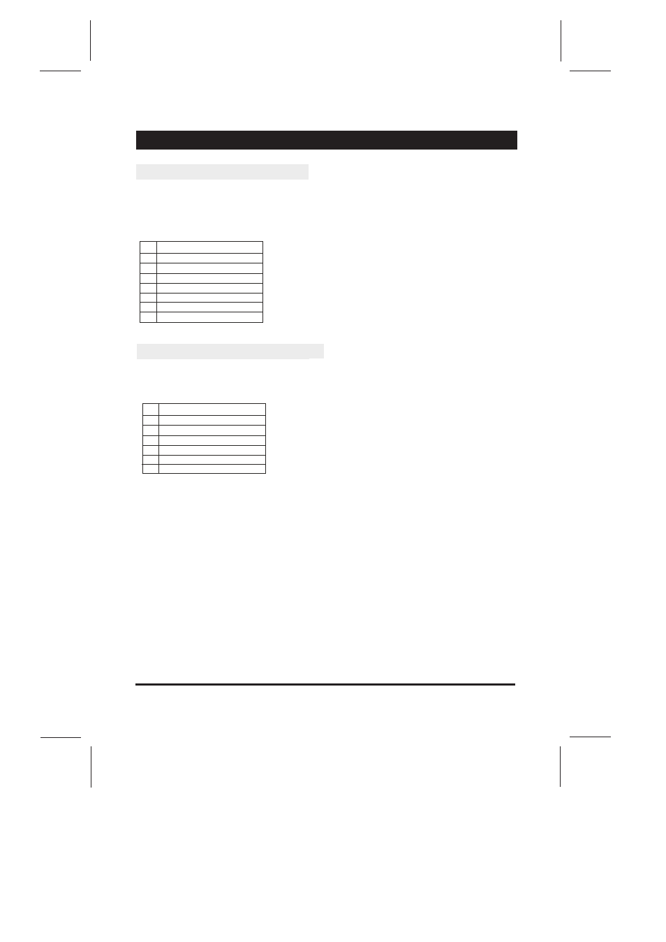 Analog menu screens, Hdmi input resolutions, Y pb pr mode(component input) | Skyworth LCD-42L8EFHD User Manual | Page 20 / 21