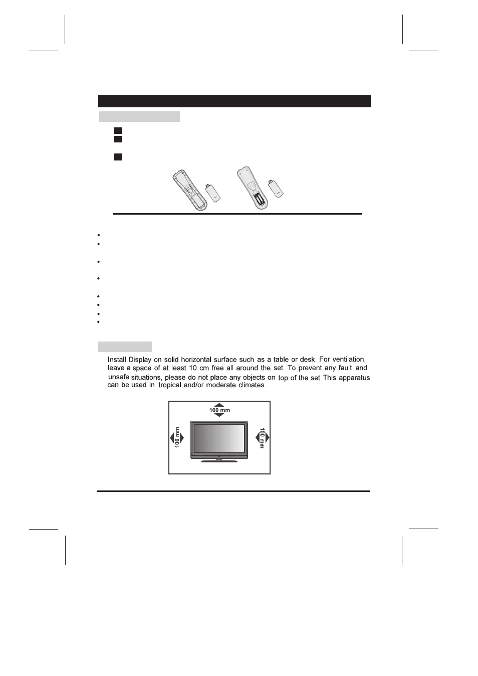 Setup | Skyworth LCD-42L8EFHD User Manual | Page 4 / 21