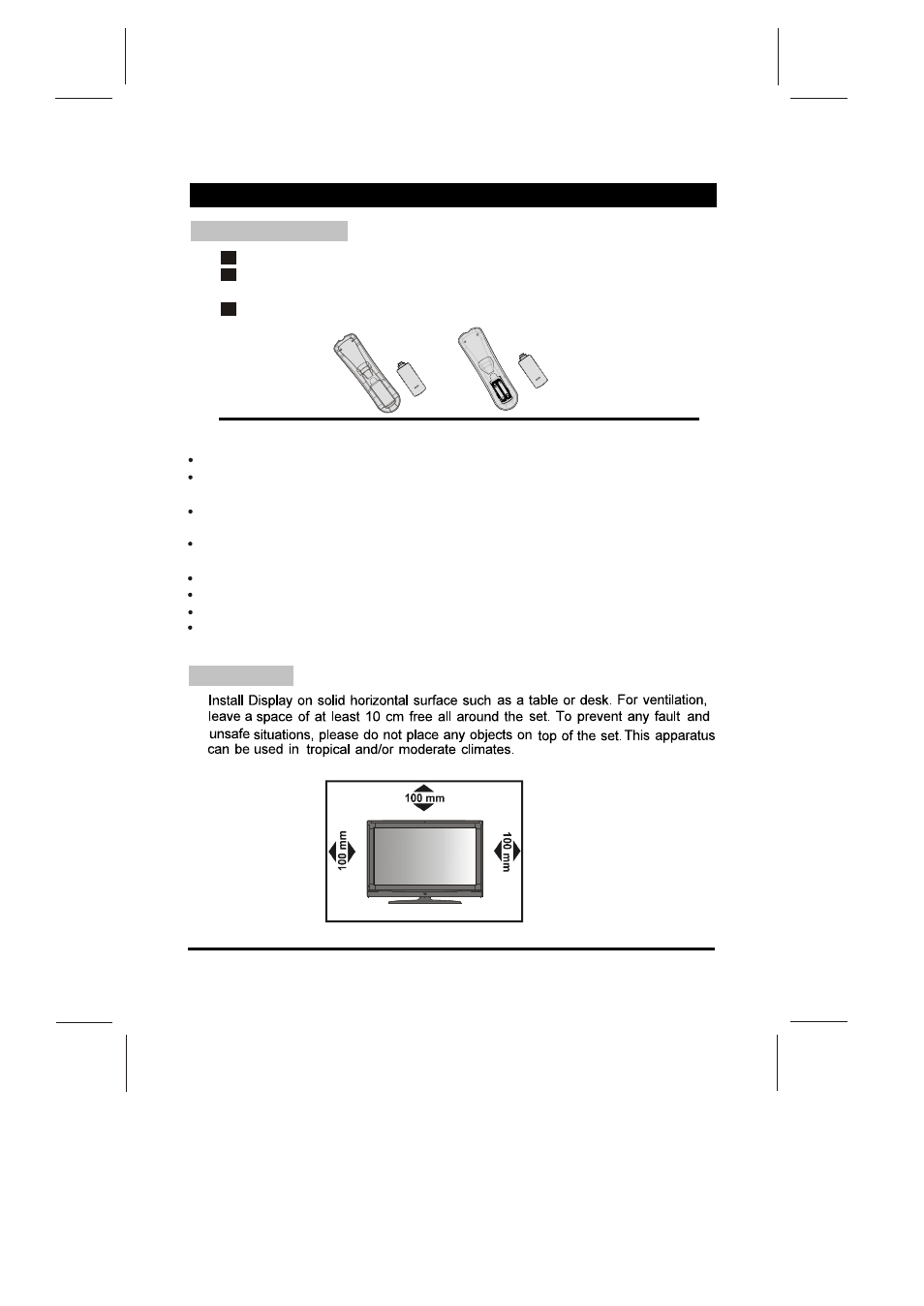 Setup | Skyworth 26L8E User Manual | Page 4 / 21