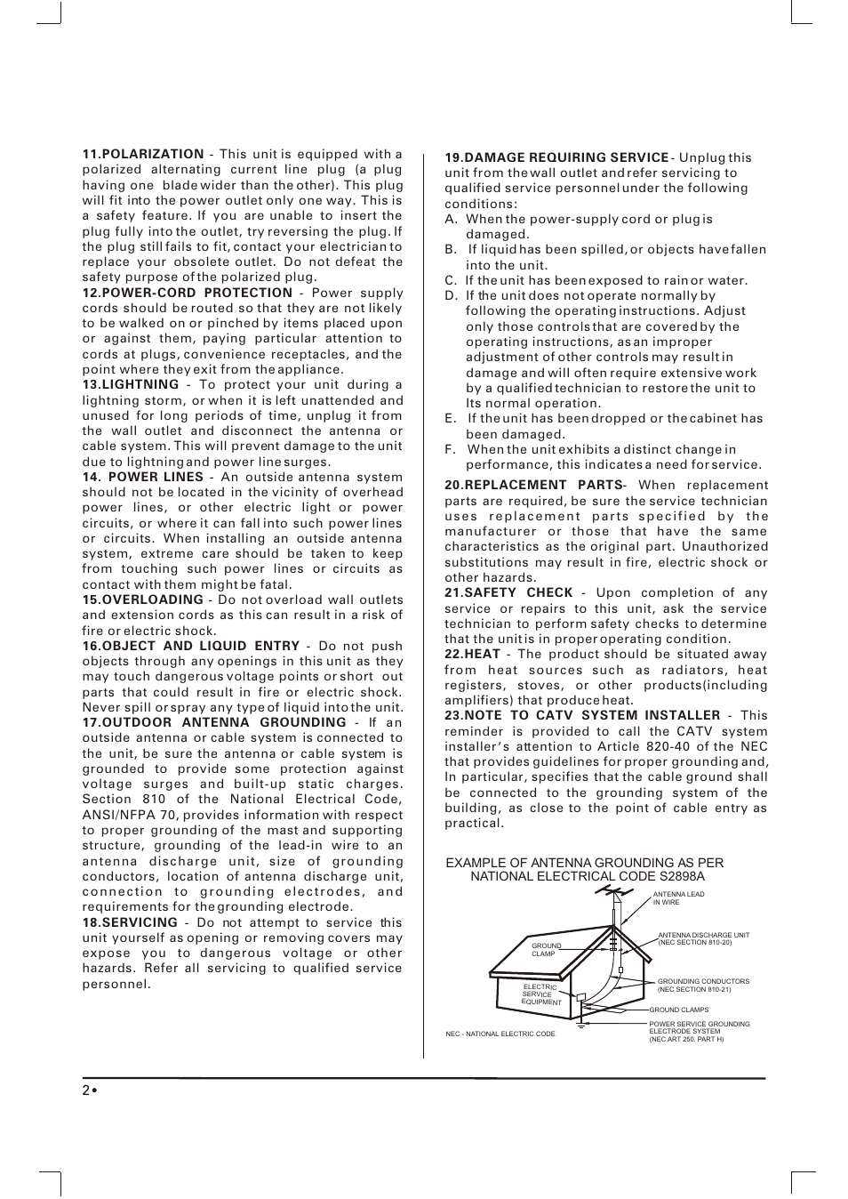Skyworth SLTV-2063A User Manual | Page 3 / 20