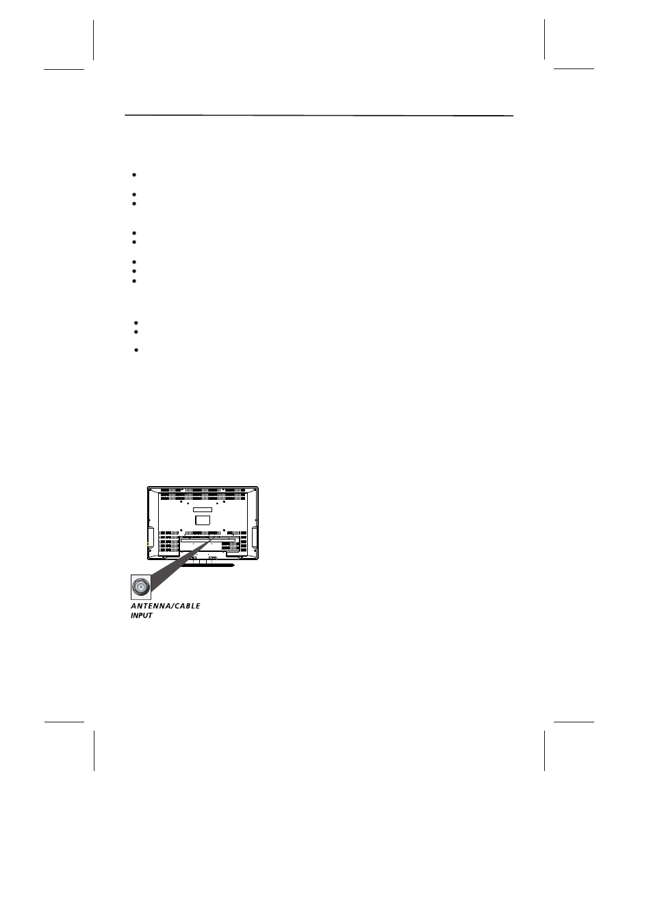 Connections and setup | Skyworth SLTV-32L29A-2 User Manual | Page 7 / 37