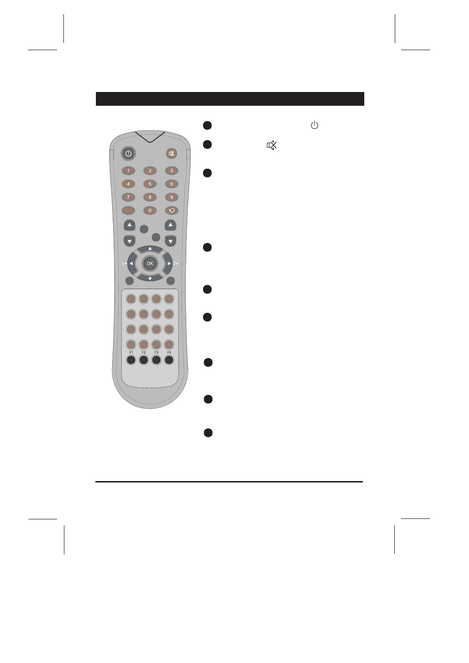 Operation instructions, Remote control unit | Skyworth LCD-32L16H User Manual | Page 8 / 21
