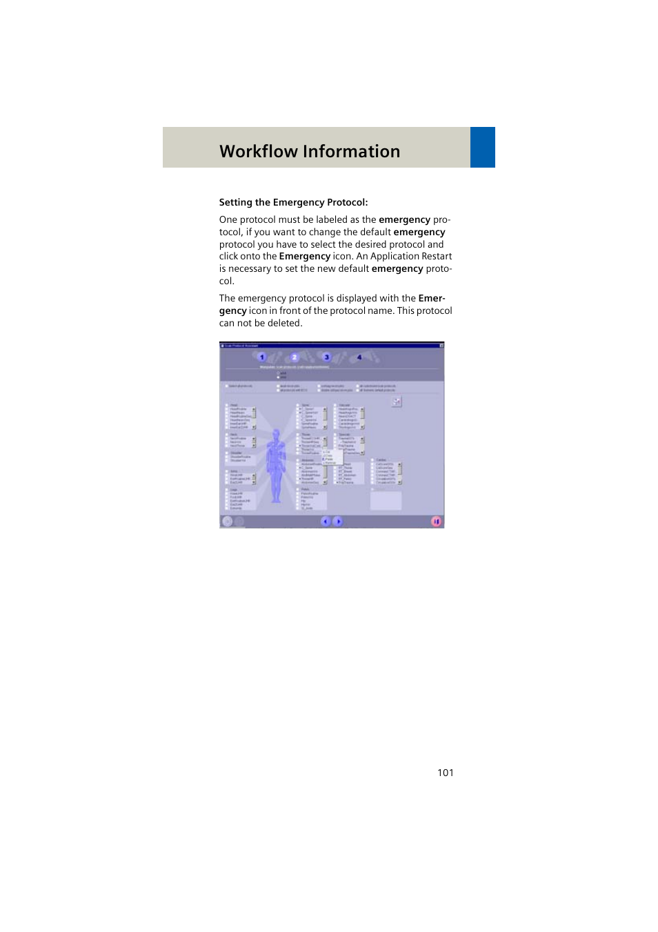 Workflow information | Siemens EMOTION 16-Jun User Manual | Page 101 / 590