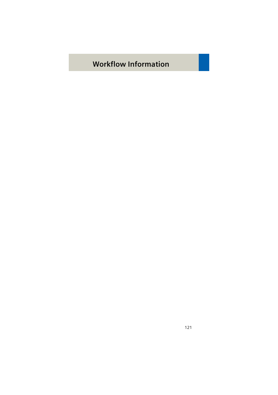 Workflow information | Siemens EMOTION 16-Jun User Manual | Page 121 / 590