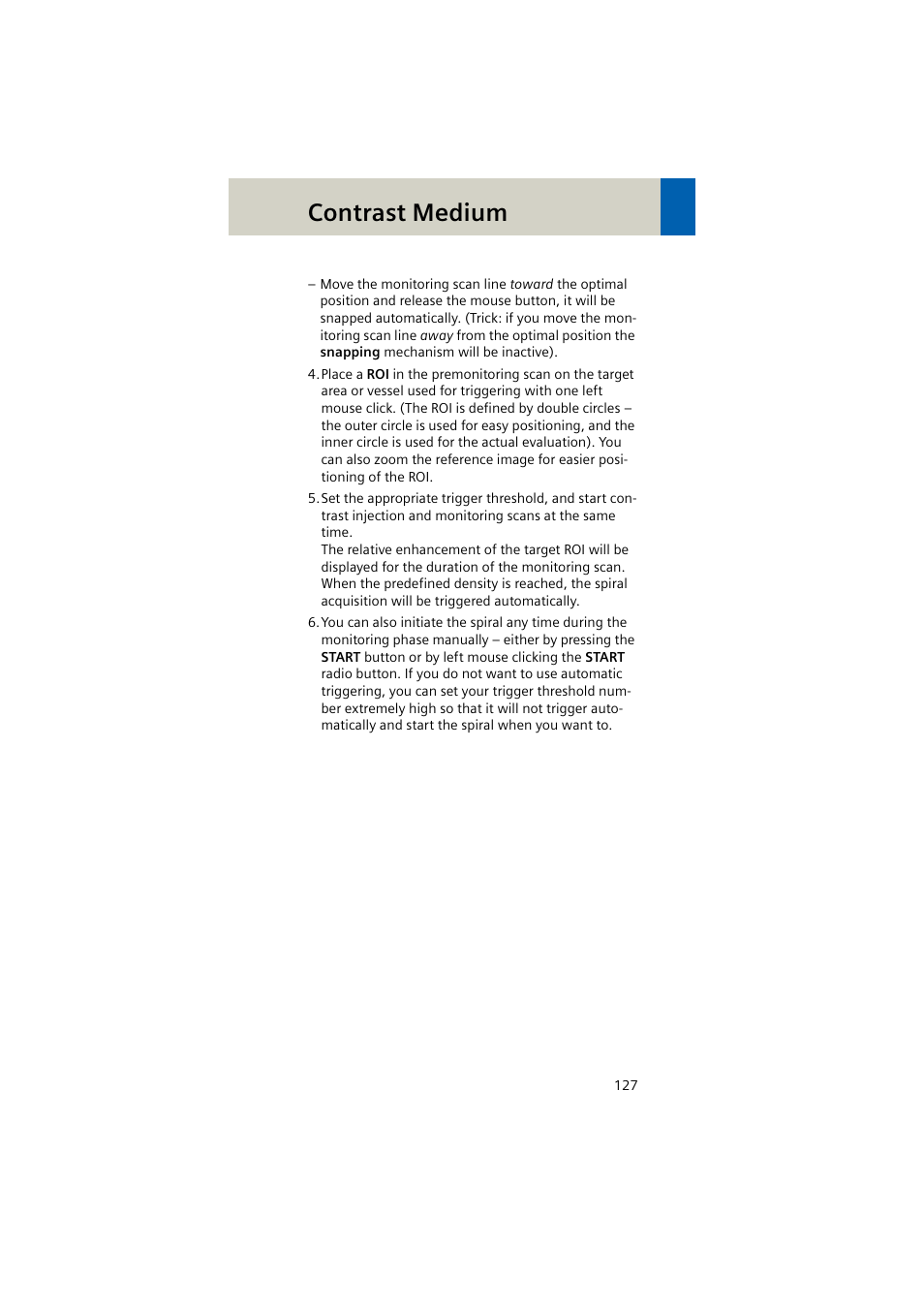 Contrast medium | Siemens EMOTION 16-Jun User Manual | Page 127 / 590