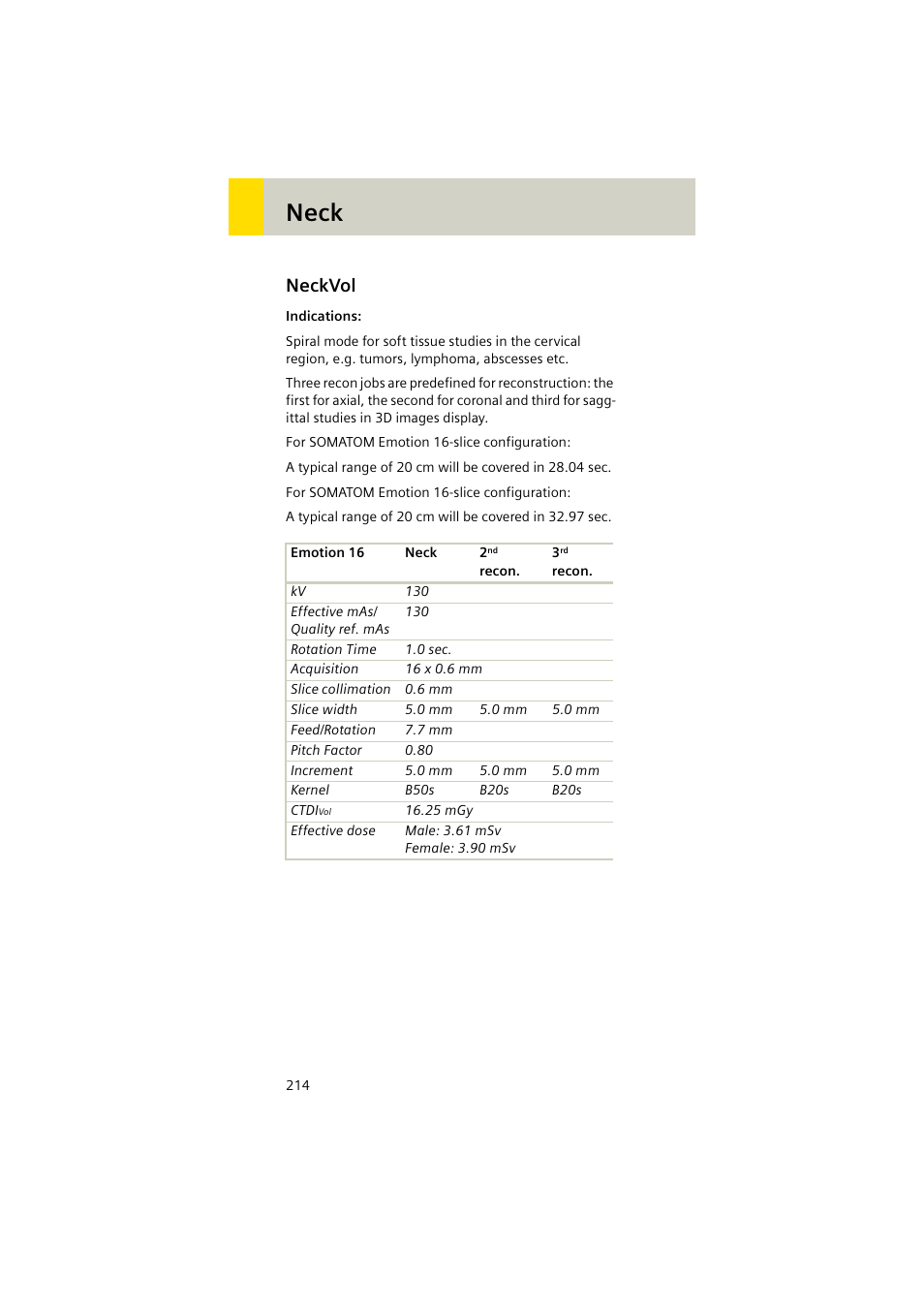 Neckvol, Neckvol 214, Neck | Siemens EMOTION 16-Jun User Manual | Page 214 / 590