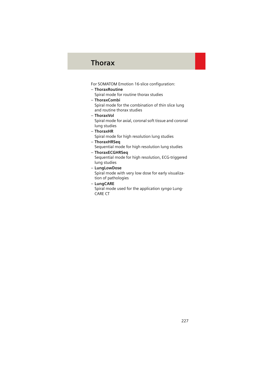 Thorax | Siemens EMOTION 16-Jun User Manual | Page 227 / 590