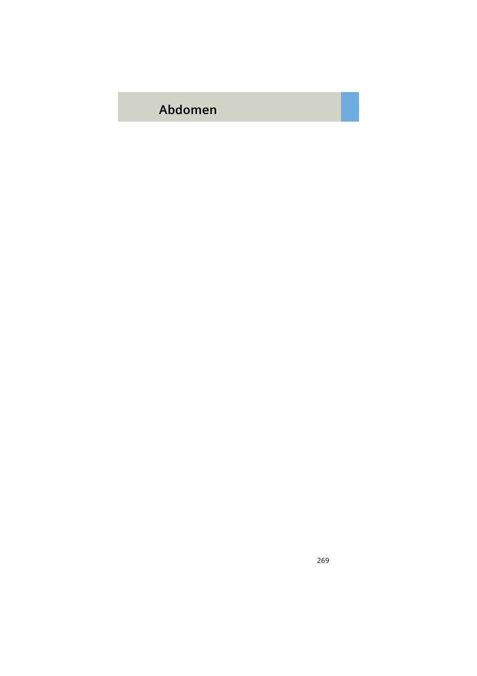 Abdomen | Siemens EMOTION 16-Jun User Manual | Page 269 / 590