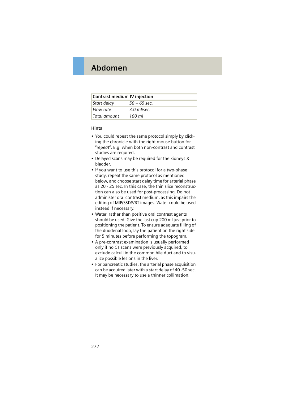 Abdomen | Siemens EMOTION 16-Jun User Manual | Page 272 / 590