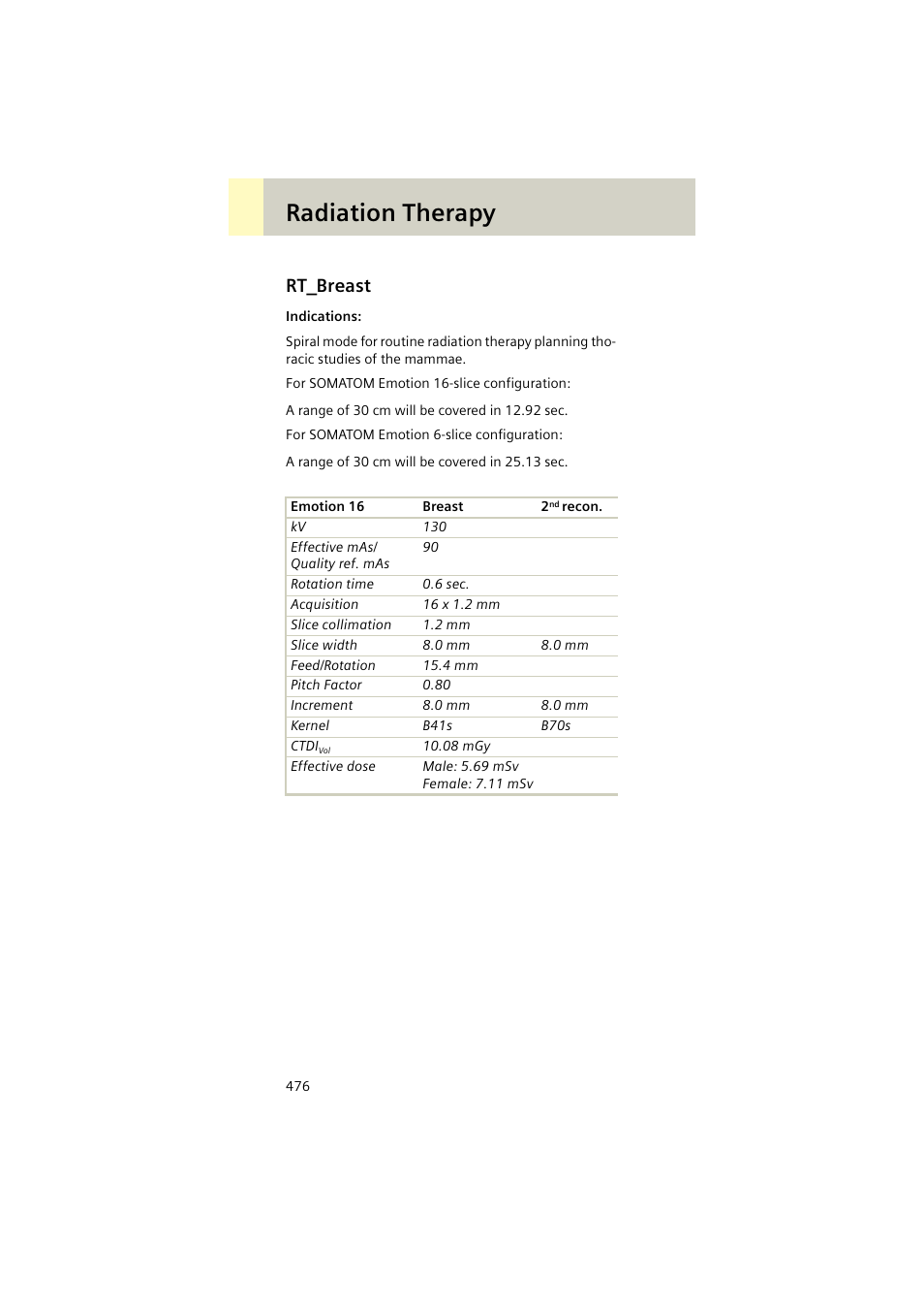 Rt_breast, Rt_breast 476, Radiation therapy | Siemens EMOTION 16-Jun User Manual | Page 476 / 590