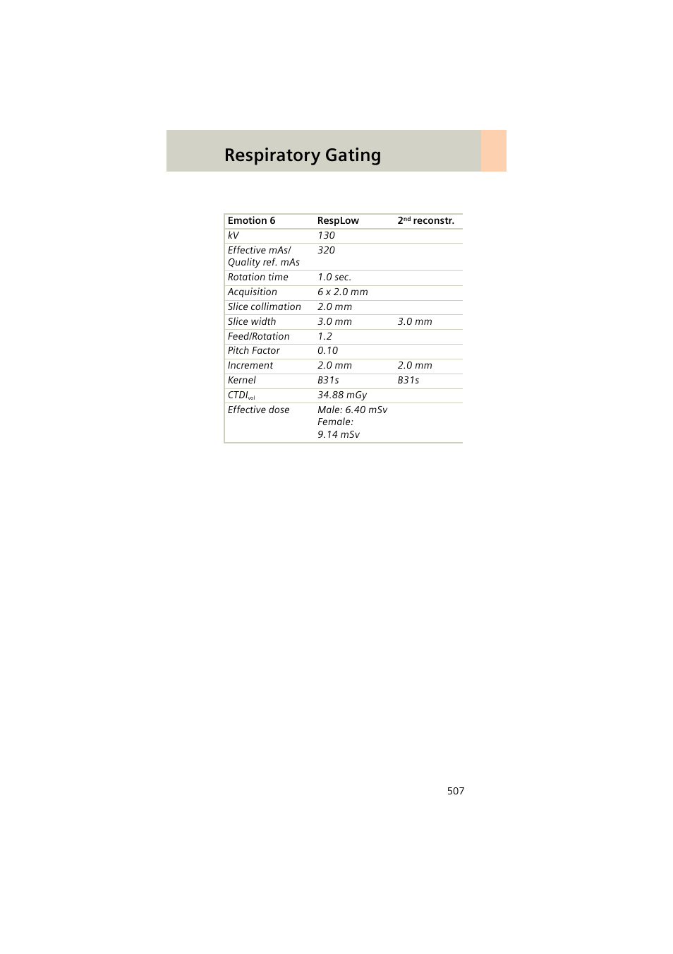 Respiratory gating | Siemens EMOTION 16-Jun User Manual | Page 507 / 590