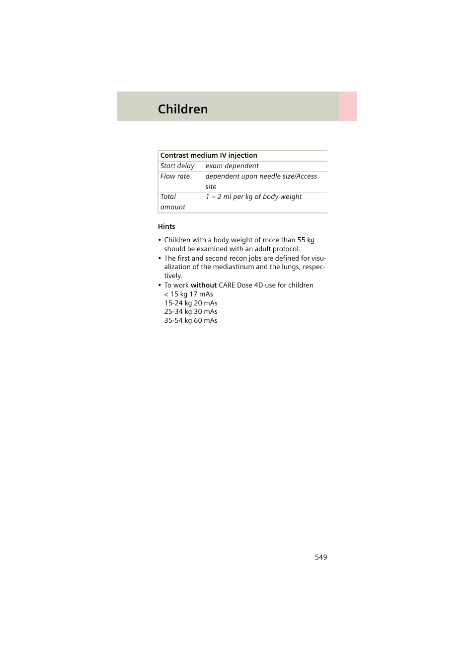 Children | Siemens EMOTION 16-Jun User Manual | Page 549 / 590