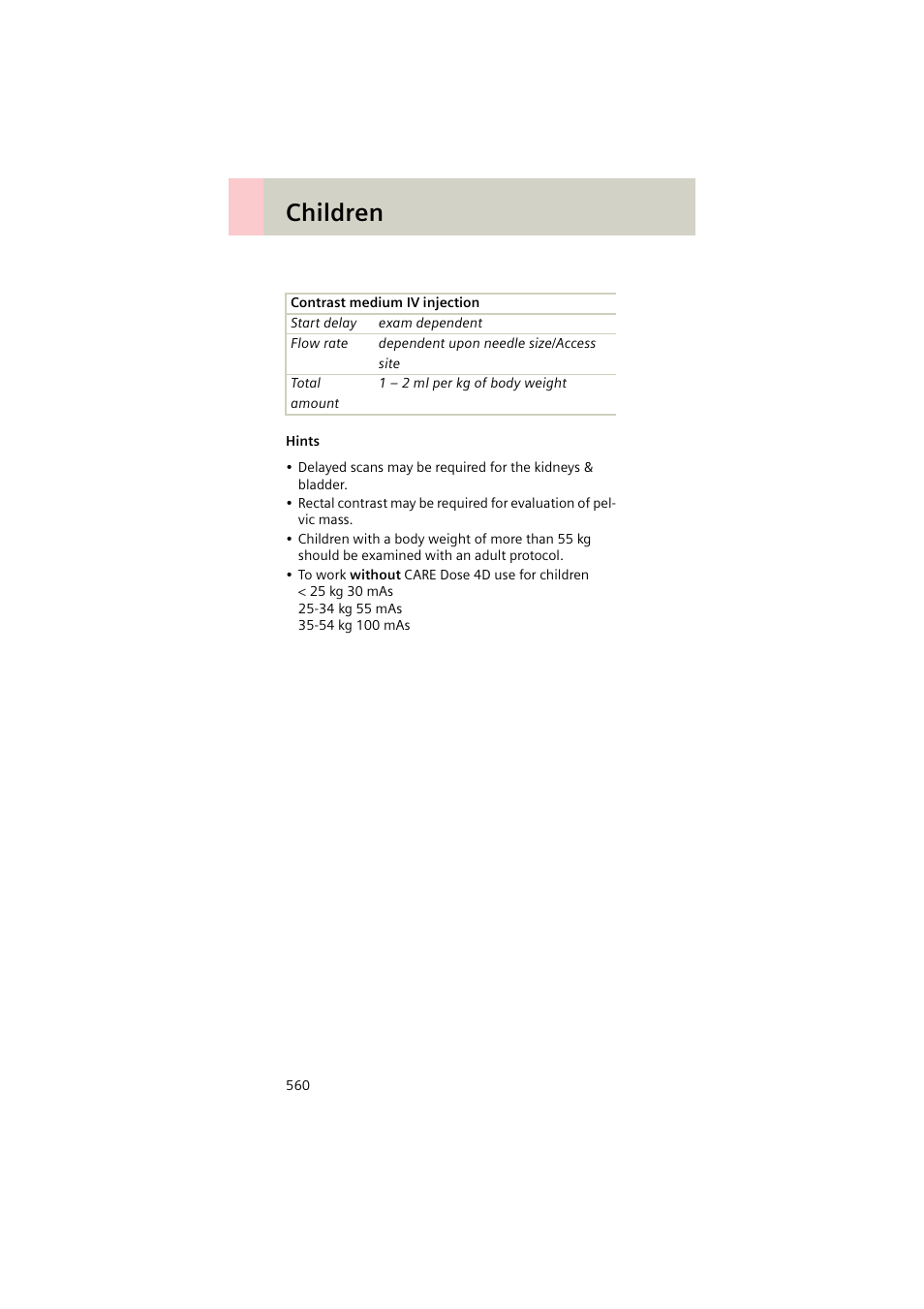 Children | Siemens EMOTION 16-Jun User Manual | Page 560 / 590