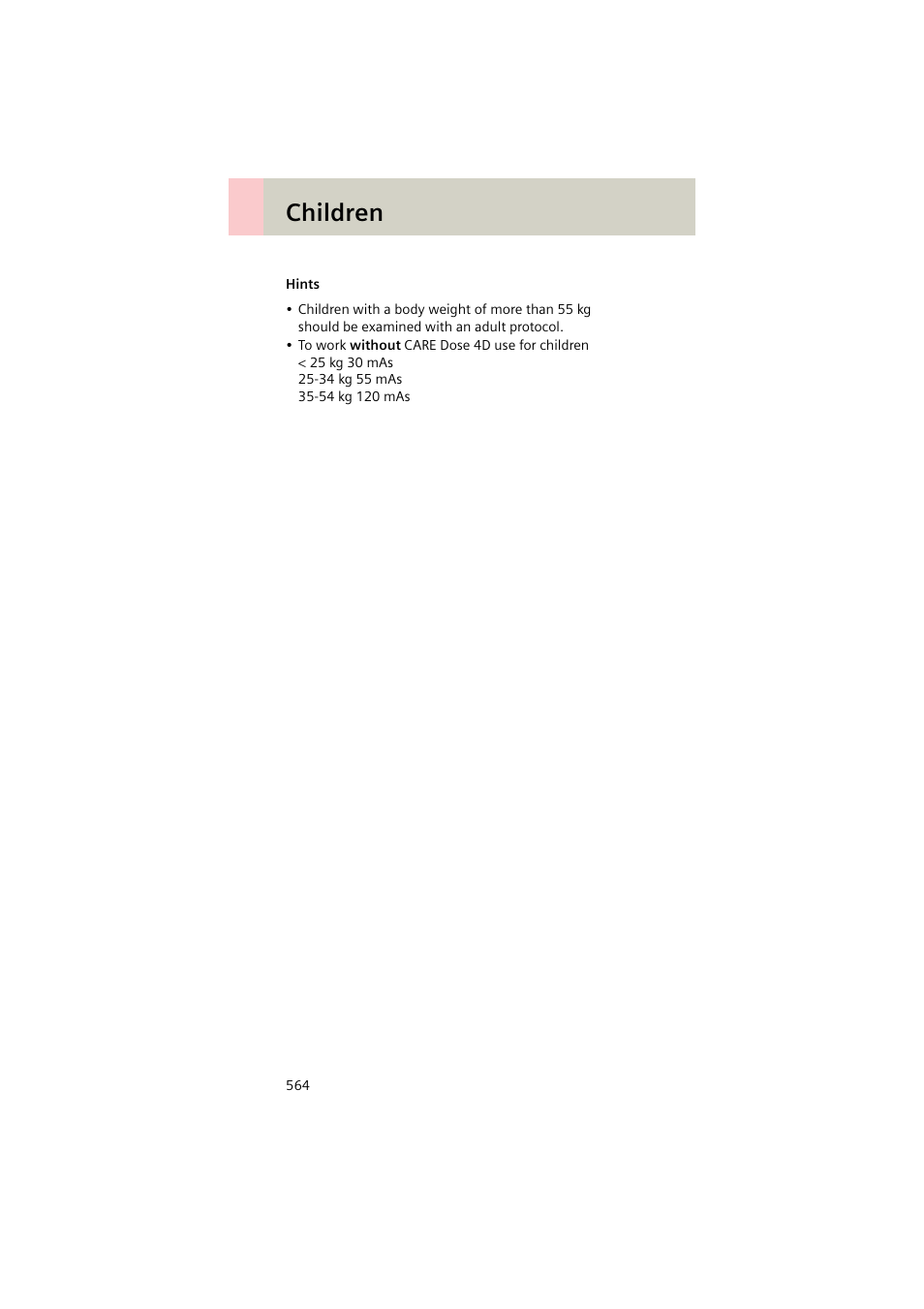 Children | Siemens EMOTION 16-Jun User Manual | Page 564 / 590