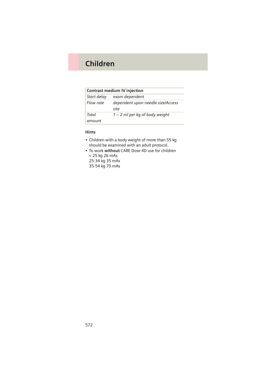 Children | Siemens EMOTION 16-Jun User Manual | Page 572 / 590