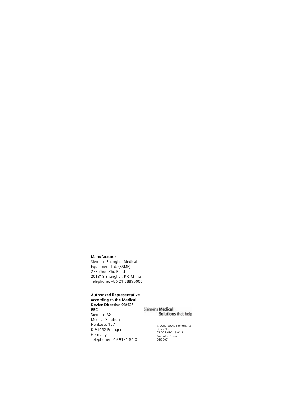 Siemens EMOTION 16-Jun User Manual | Page 590 / 590