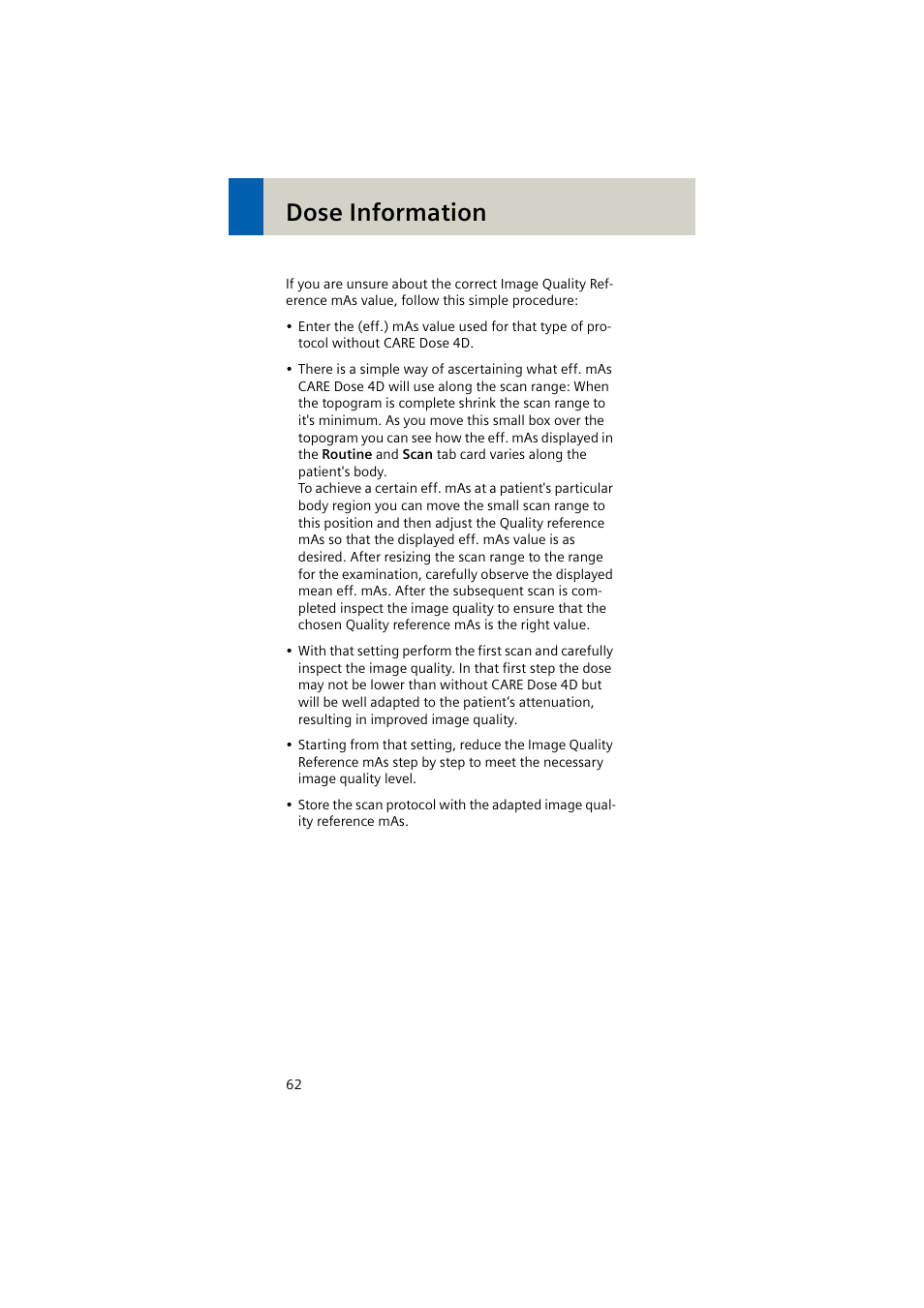 Dose information | Siemens EMOTION 16-Jun User Manual | Page 62 / 590