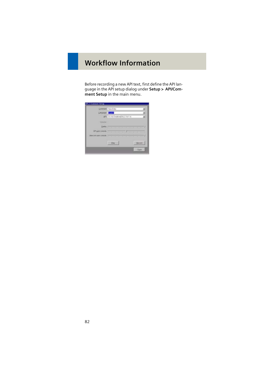 Workflow information | Siemens EMOTION 16-Jun User Manual | Page 82 / 590