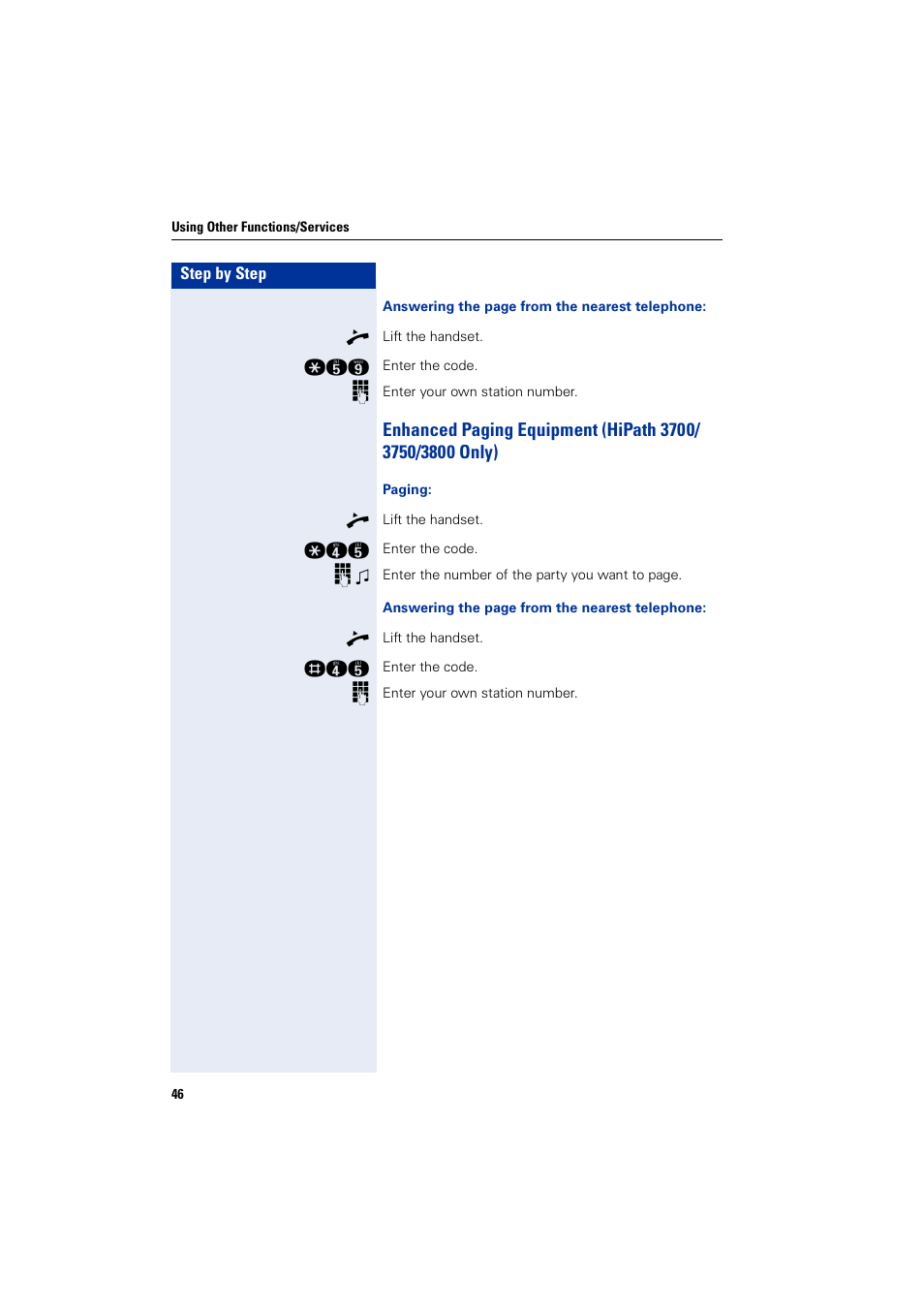 Siemens HIPATH 5000 User Manual | Page 46 / 72